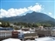 Mountain Behind City