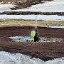 Krafla Volcano Area - Art Project from Old Geothermal Well