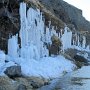 Drive to Stykkisholmer - Roadside Icicles