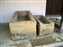 Ancient stone coffins removed from the walls