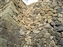 No mortar was used in these stone walls
