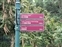 Sign post pointing the way to the ferry pier transport interchange