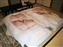 Futons set out after dinner