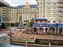 Disneyland Hotel Entrance Plaza from Monorail Station