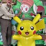 Pokemon Characters & Bill in Train Station