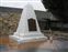 Original concrete Golden Spike monument