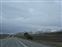 Snowy hills on the road to Twin Falls
