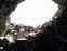 Looking up from the Ice Cave entrance