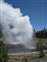 Upper Geyser Basin - Riverside Geyser Erupting