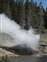 Upper Geyser Basin - Riverside Geyser Erupting