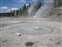 Penta in Foreground, Grand Geyser Behind